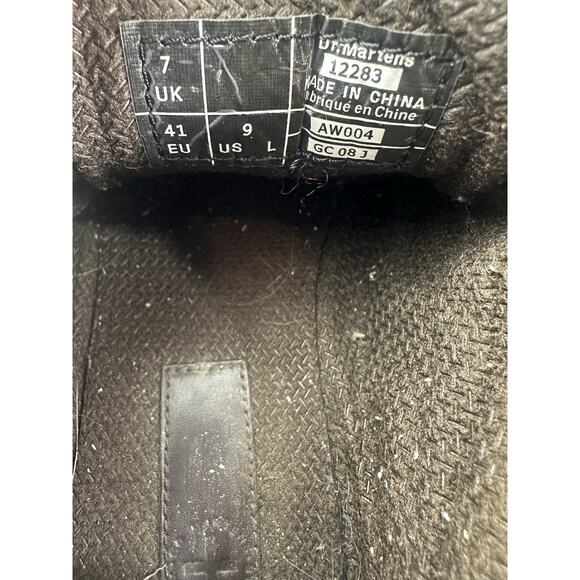 Dr Martens Vtg 90s Y2K Daisy 12283 Women's 9 Leather Oxford Chunky Shoes *Flawed - Picture 5 of 16